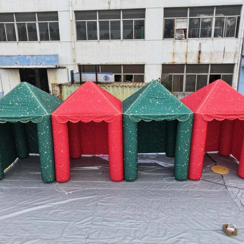Inflatable custom size dome tent (4)
