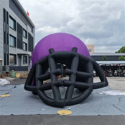 맞춤형 풍선 축구 헬멧 터널